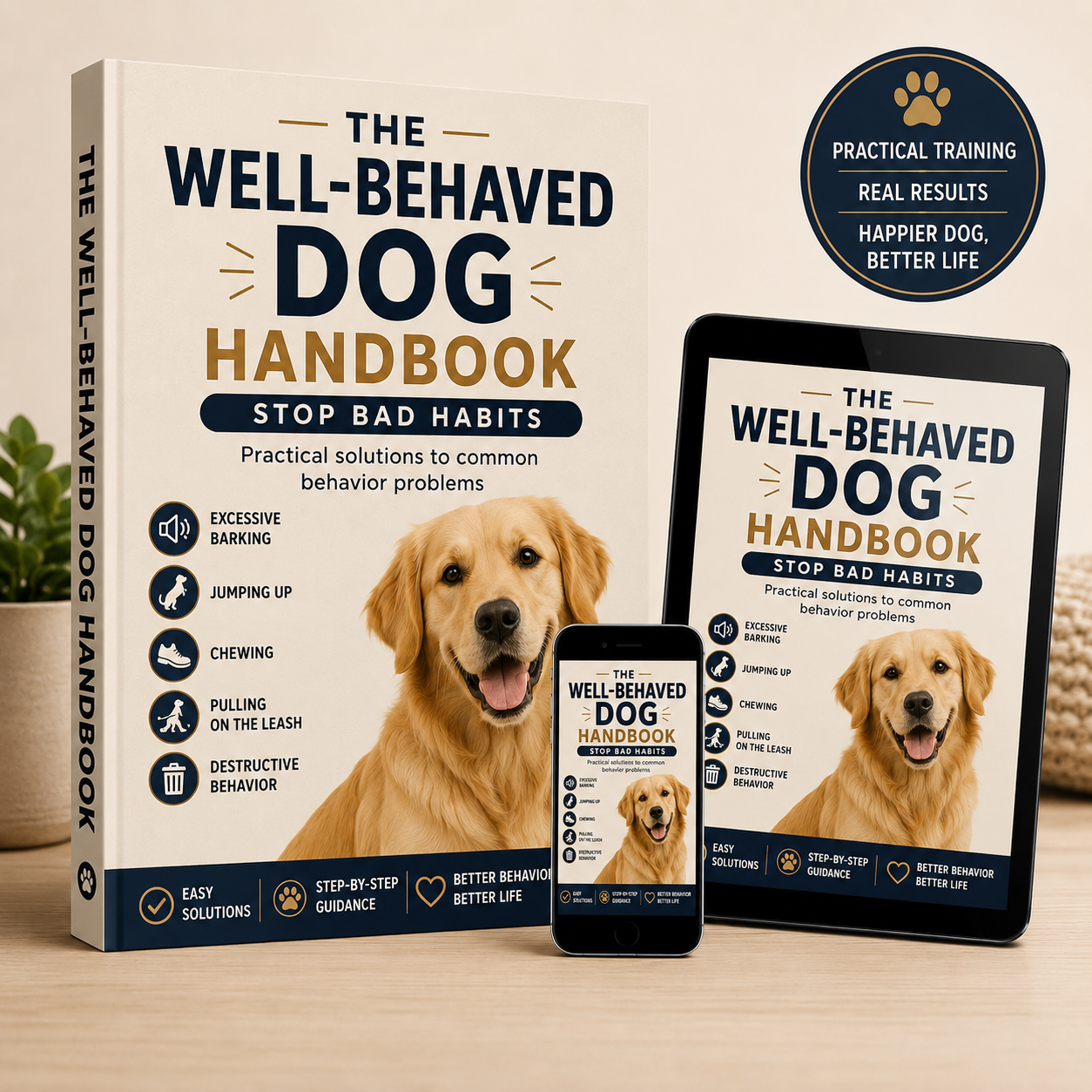 The Well-Behaved Dog Handbook – Stop Bad Habits