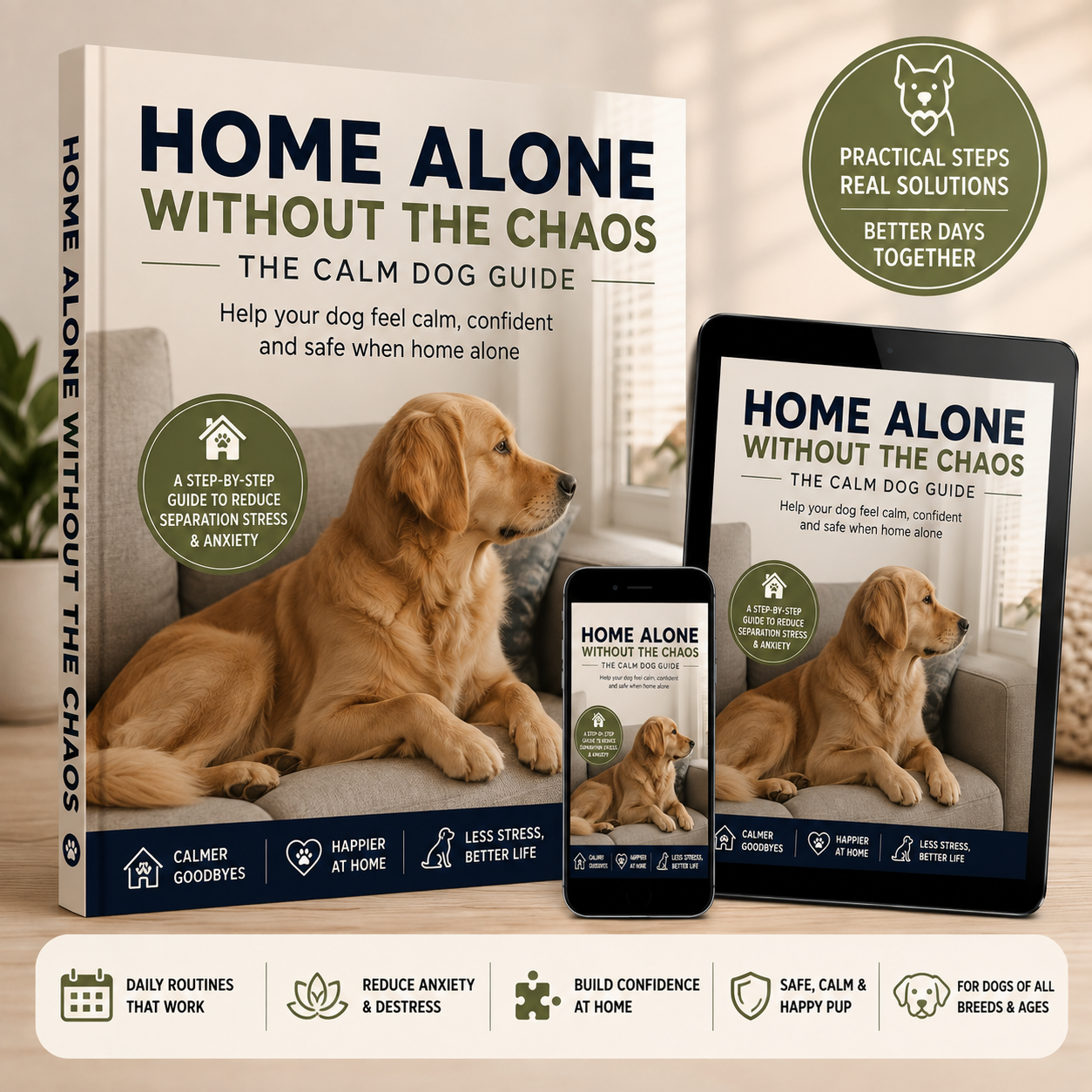 Home Alone Without the Chaos – The Calm Dog Guide